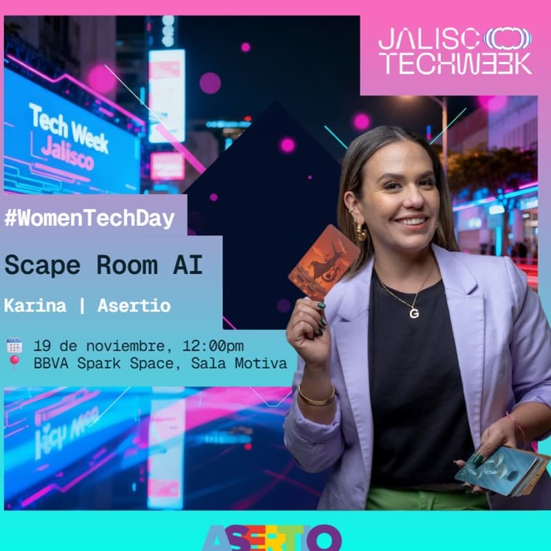 Cover Image for ScapeRoom AI Jalisco TechWeek #womenTechDay