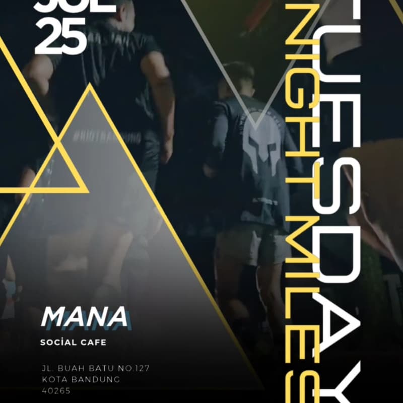 Cover Image for Tuesday Night Miles With ManA Social Cafe