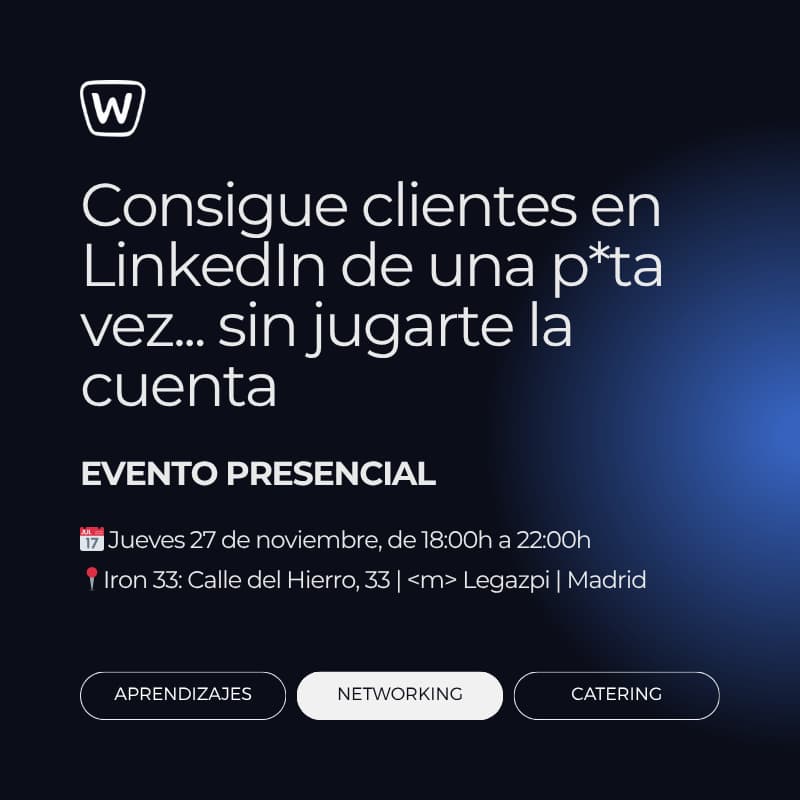 Cover Image for Consigue clientes en LinkedIn de una p*ta vez… sin jugarte la cuenta