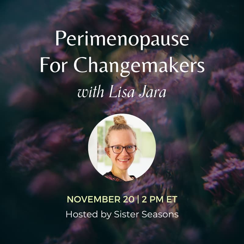 Cover Image for Perimenopause for Changemakers