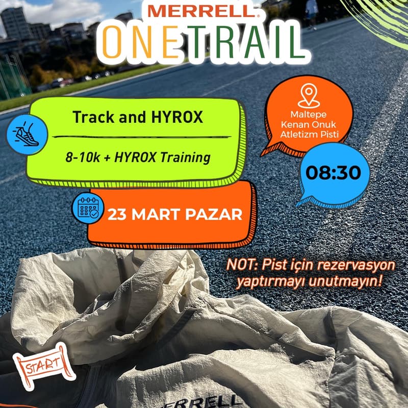 Merrell One Trail / Kenan Onuk Atletizm Pisti için kapak görseli