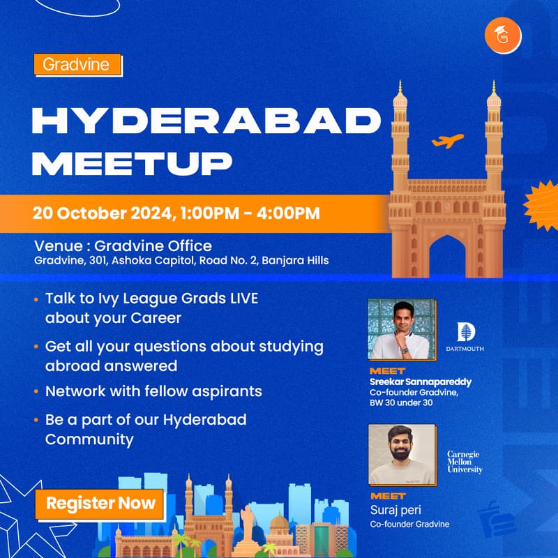 Gradvine Hyderabad Meetup · Luma