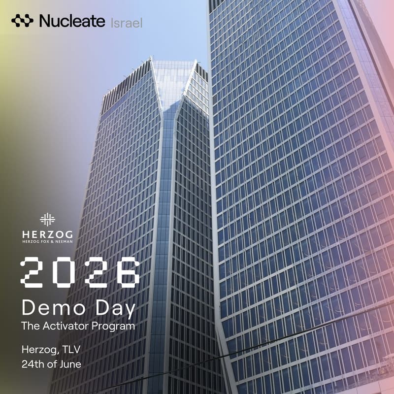 Cover Image for Nucleate Israel Activator 2026: Demo Day