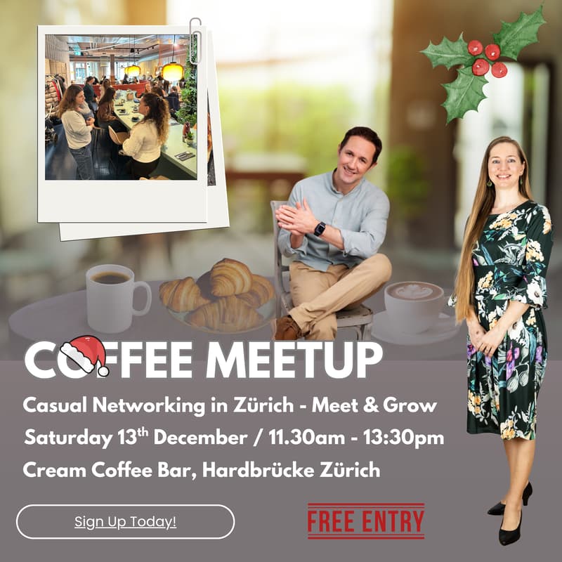 Cover Image for Coffee Meetup Zürich - XMAS Edition 🎄✨☕