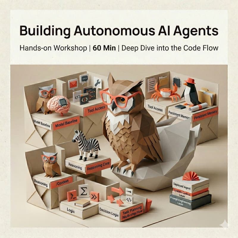Cover Image for Building blocks of autonomous AI Agents