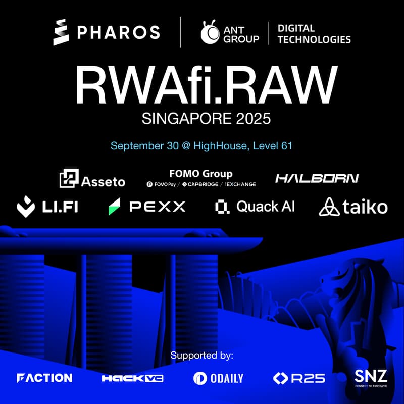 Cover Image for RWAfi.RAW: Token2049, Road To Mainnet Pharos Rooftop Party