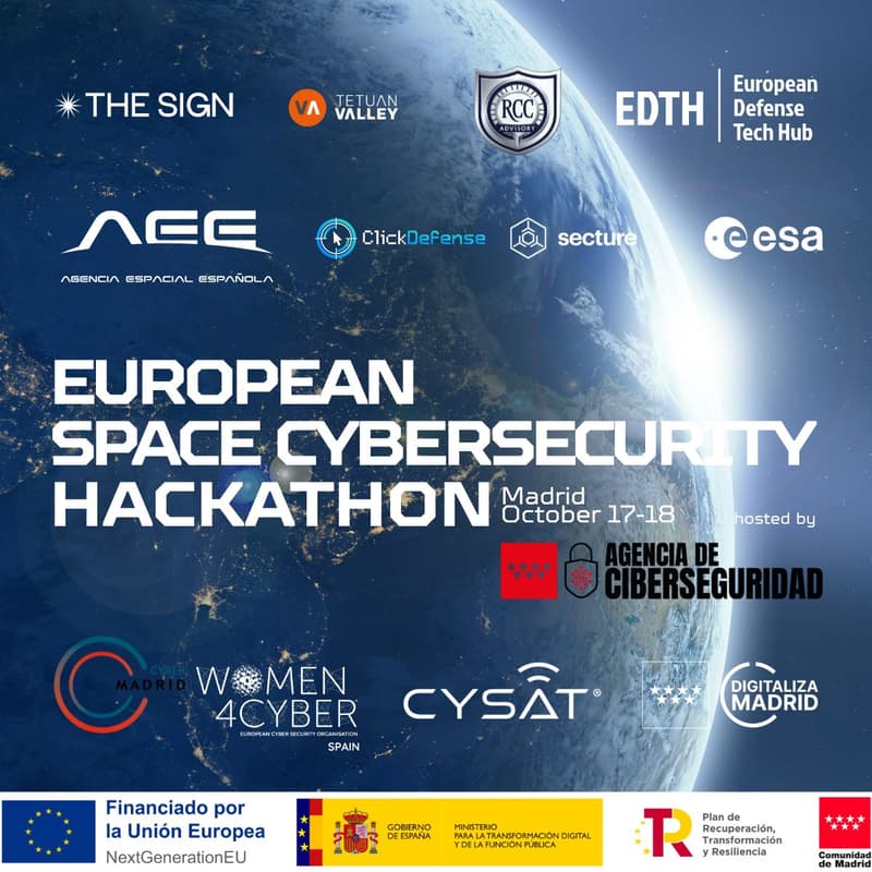 Cover Image for European Space Cybersecurity Hackathon