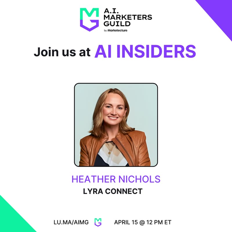 Cover Image for AI Insiders with Heather Nichols
