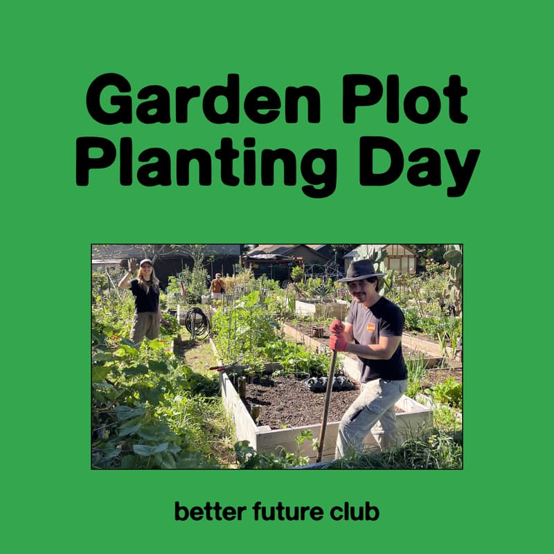 Cover Image for π
Community Garden Plot Planting Day!