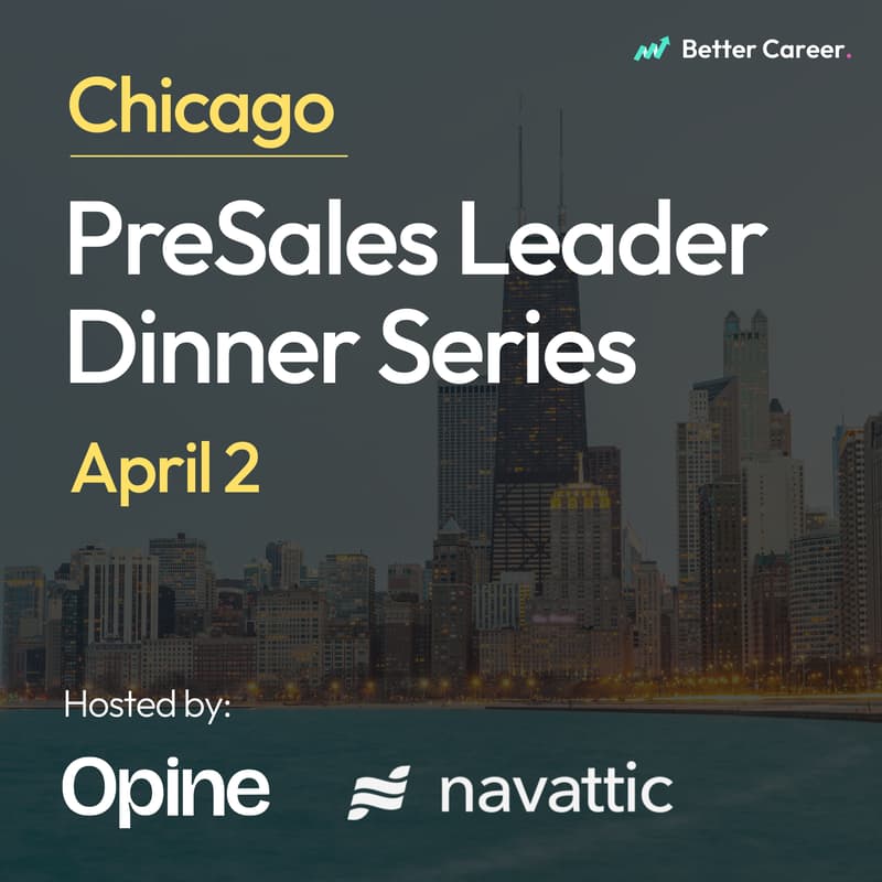 Cover Image for PreSales Leader Dinner Series [Chicago]