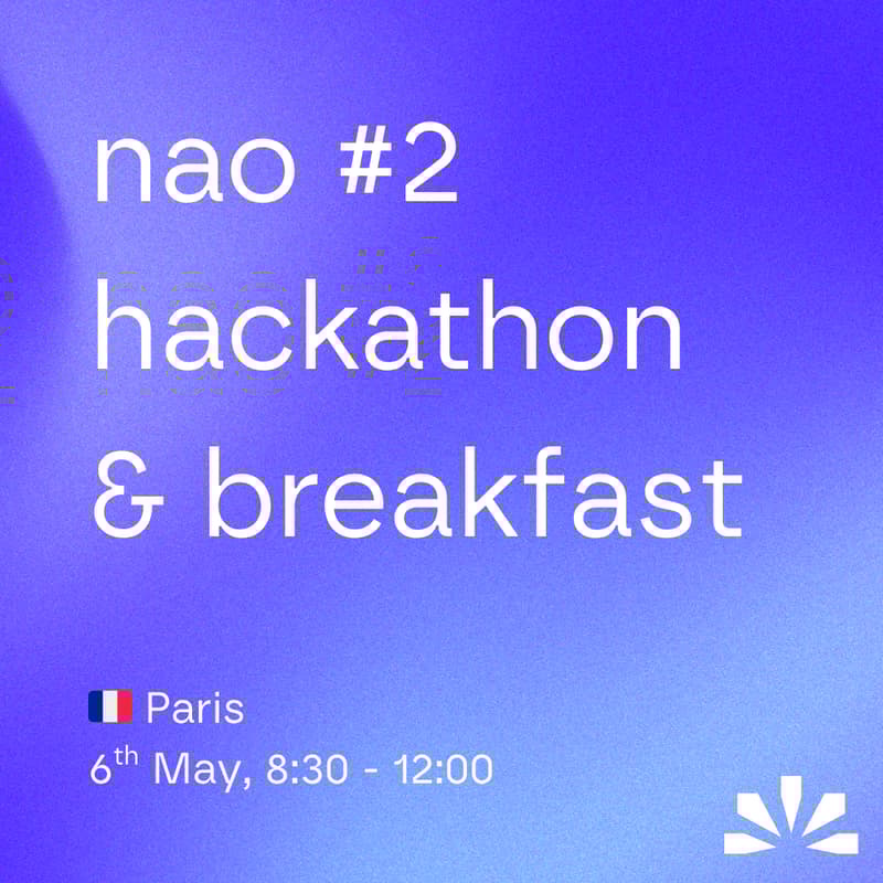 Cover Image for nao hackathon & breakfast Paris #2