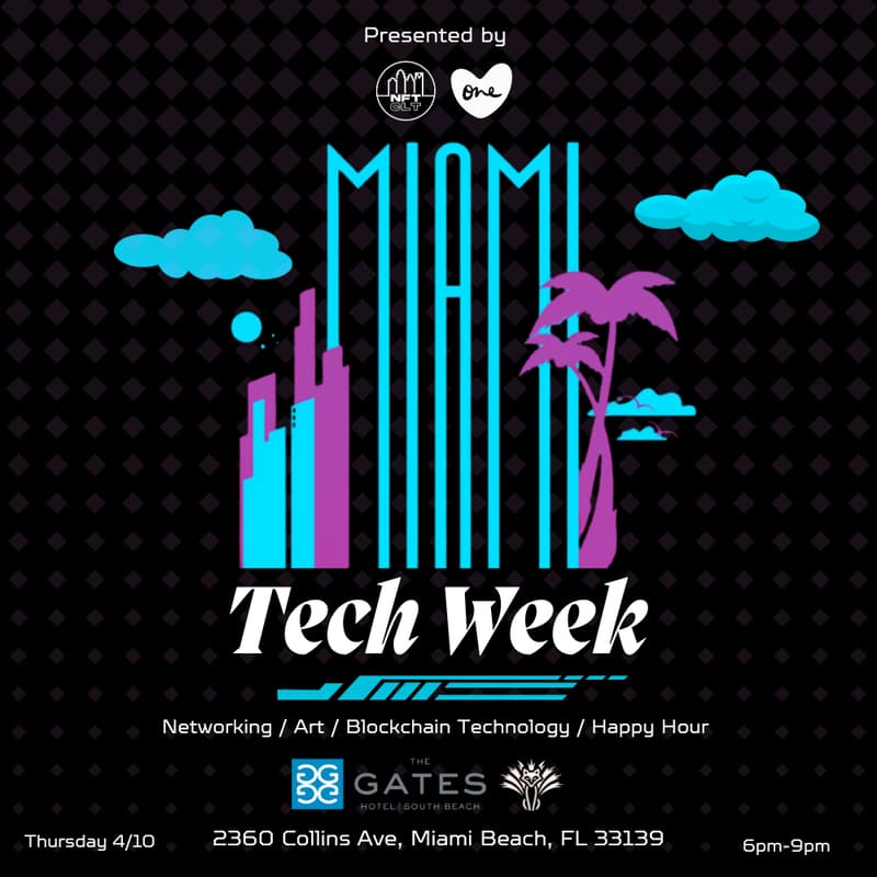Cover Image for Miami Tech Week Networking Happy Hour