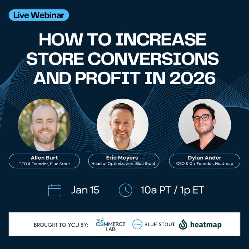 Cover Image for How to Increase Store Conversions and Profit in 2026