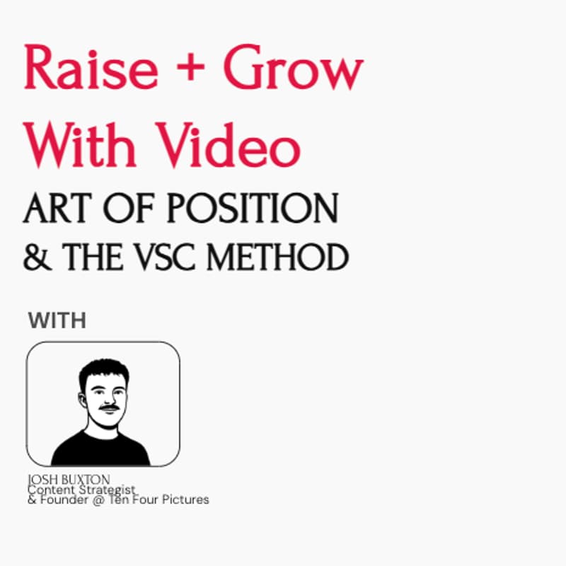 Cover Image for How To Raise Series B/C With Video Systems.