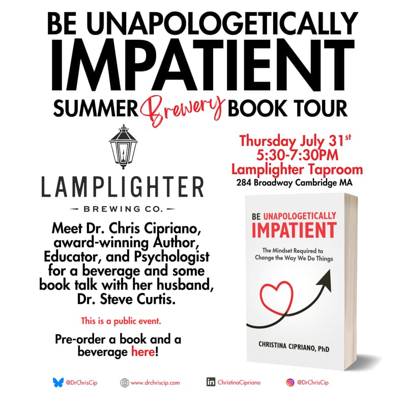 Cover Image for Be Unapologetically Impatient at Lamplighter Taproom
