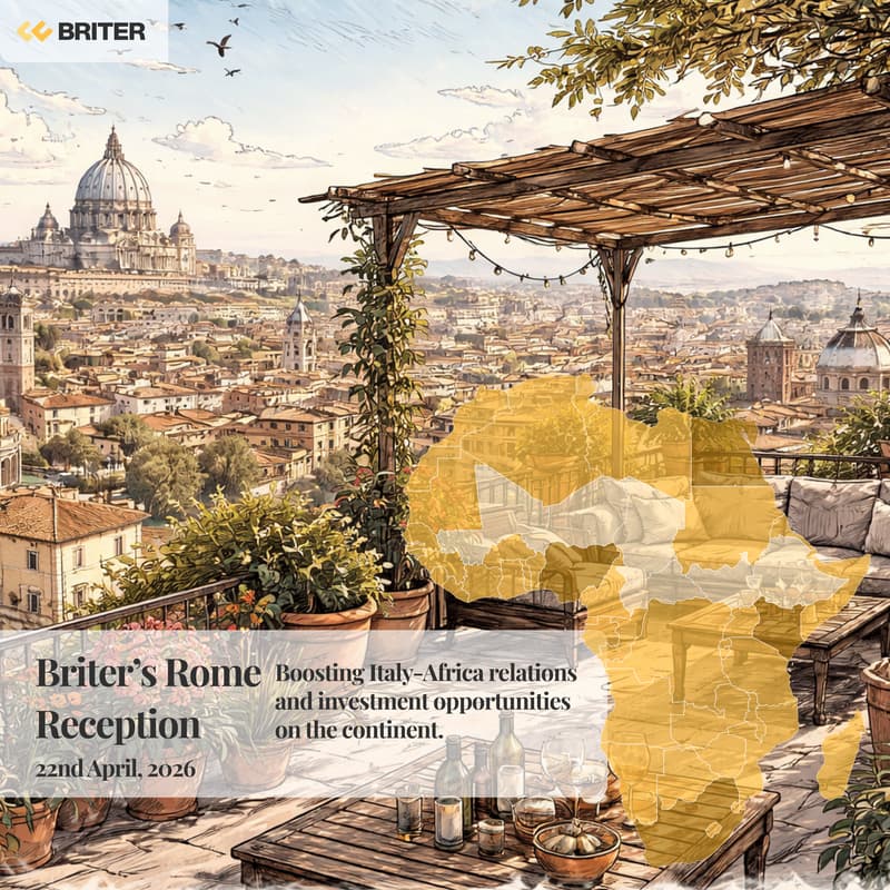 Cover Image for Briter Reception: boosting Italy-Africa relations and investment opportunities on the continent.