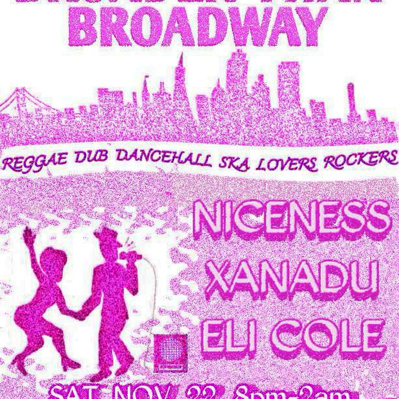 Cover Image for ~BROADER THAN BROADWAY~ Reggae Party @ FAB MAB