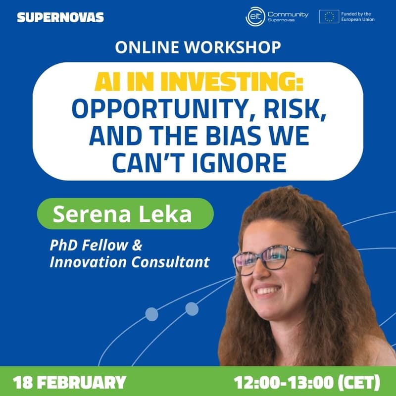 Cover Image for 🌿 Workshop: AI in Investing: Opportunity, Risk, and the Bias We Can't Ignore