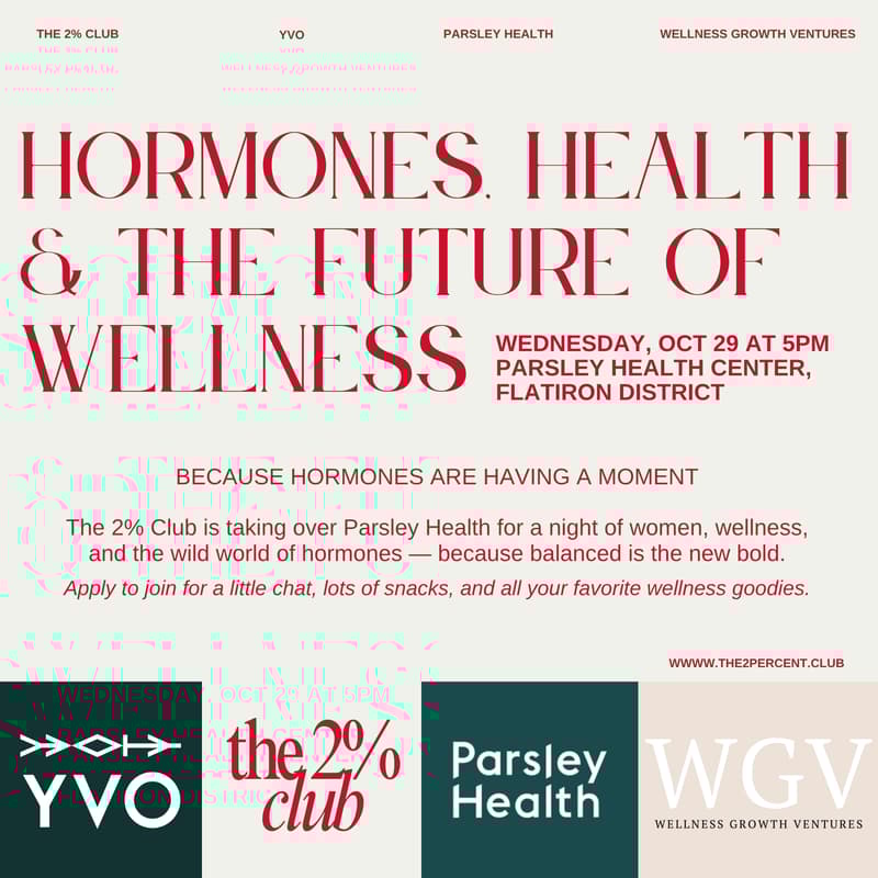 Cover Image for The 2% Club: Wellness + Women's Health New York