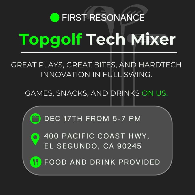 Cover Image for First Resonance × Topgolf: HardTech Mixer