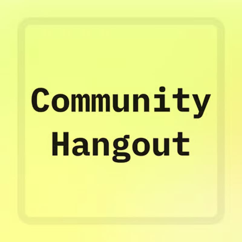 Cover Image for Community Hangout with the Sudowrite Team