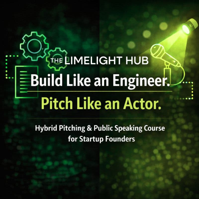 Cover Image for 4-Session Pitching & Public Speaking Course for Startup Founders