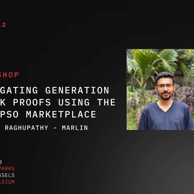 Cover Image for Workshop | Delegating generation of ZK proofs using the Kalypso marketplace