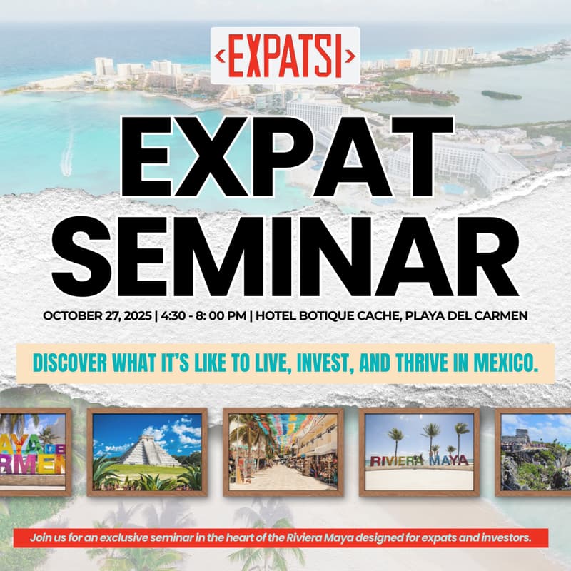 Cover Image for EXPAT SEMINAR - Playa del Carmen