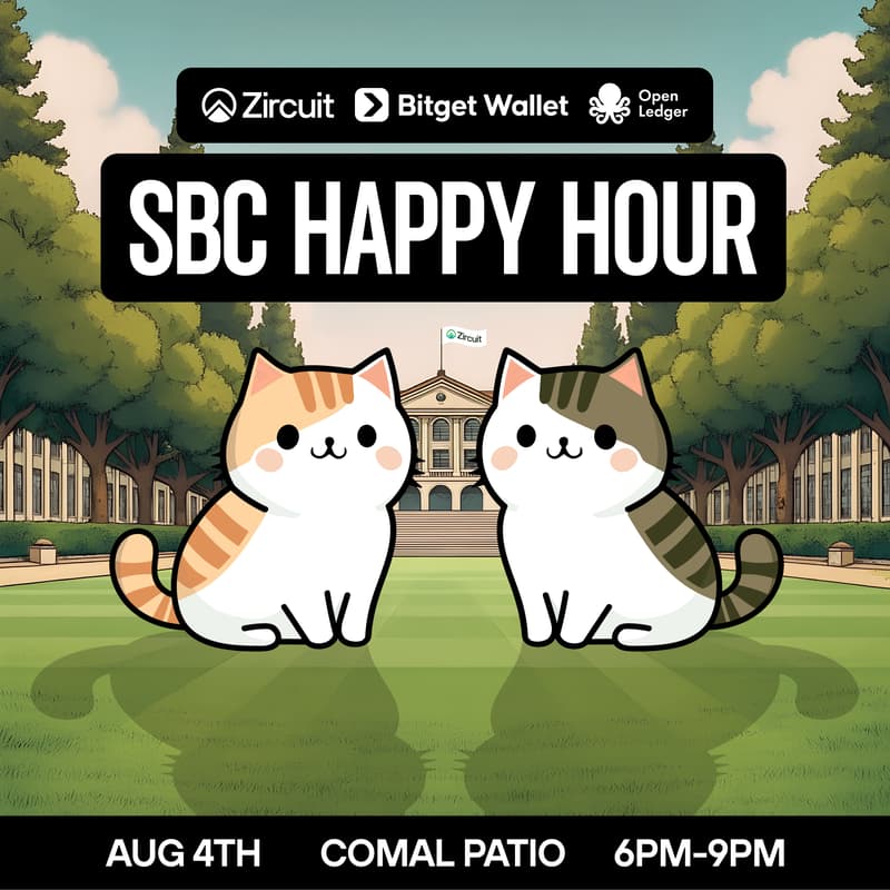 Cover Image for Zircuit x Bitget Wallet x OpenLedger Happy Hour | SBC 2025