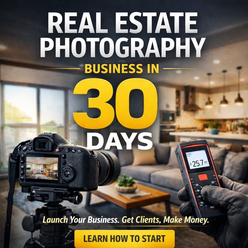 Cover Image for Online-Real Estate Photography and Measurment Course