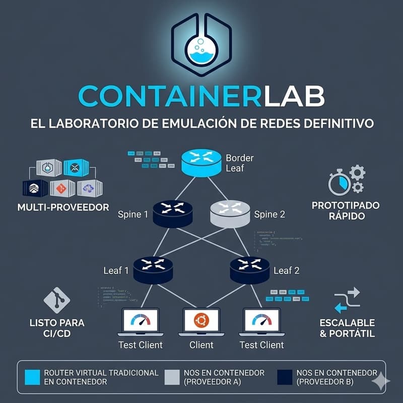 Cover Image for ContainerLab - Herramienta definitiva para ISP