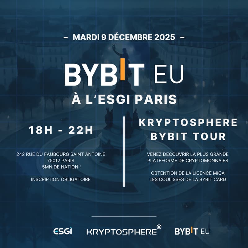 Cover Image for KRYPTOSPHERE BYBIT TOUR - ESGI Paris