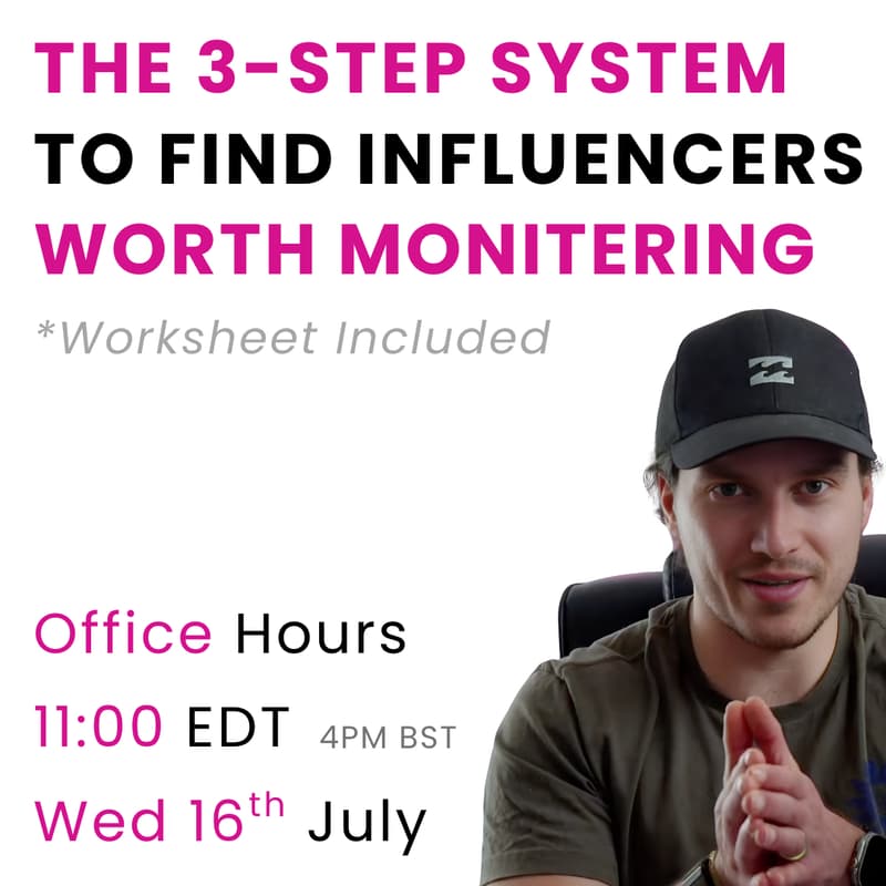 Cover Image for The 3-Step System to Find Influencers Worth Monitoring