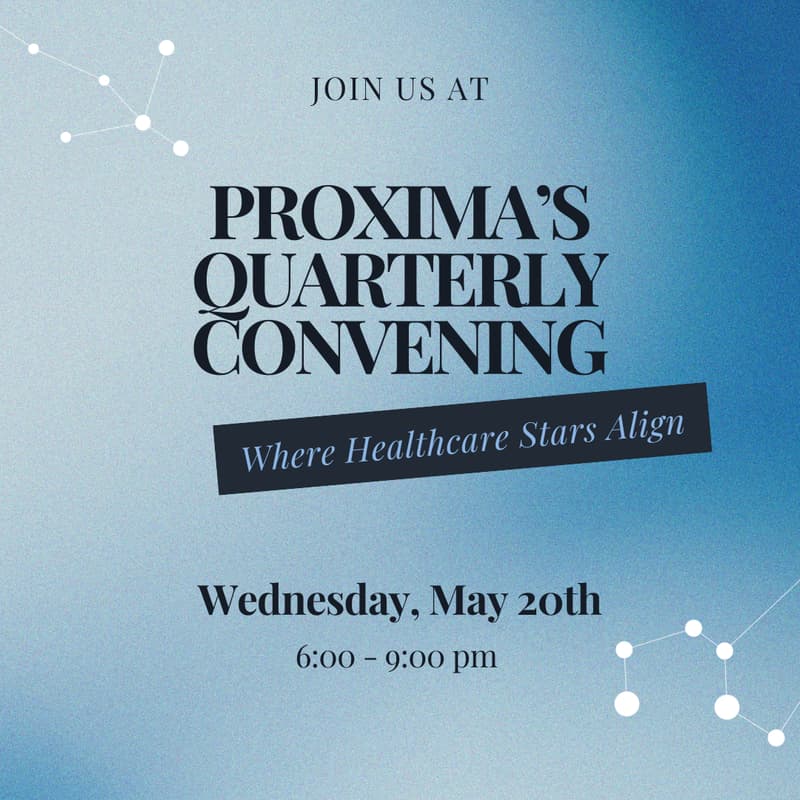 Cover Image for Proxima's Quarterly Convening