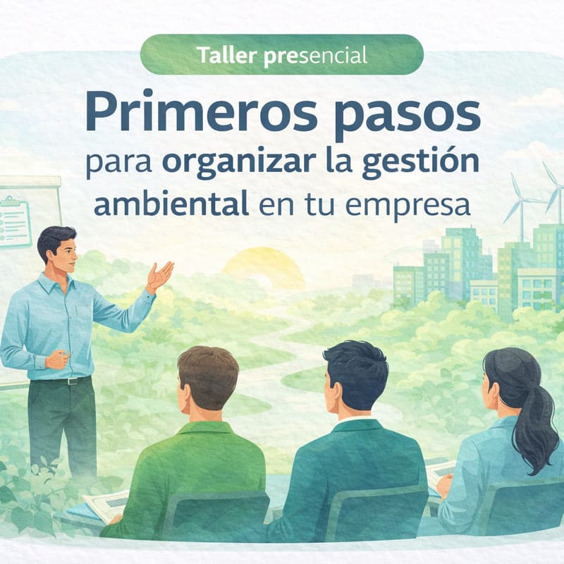 Cover Image for Taller: Primeros pasos para organizar la gestión ambiental en tu empresa
