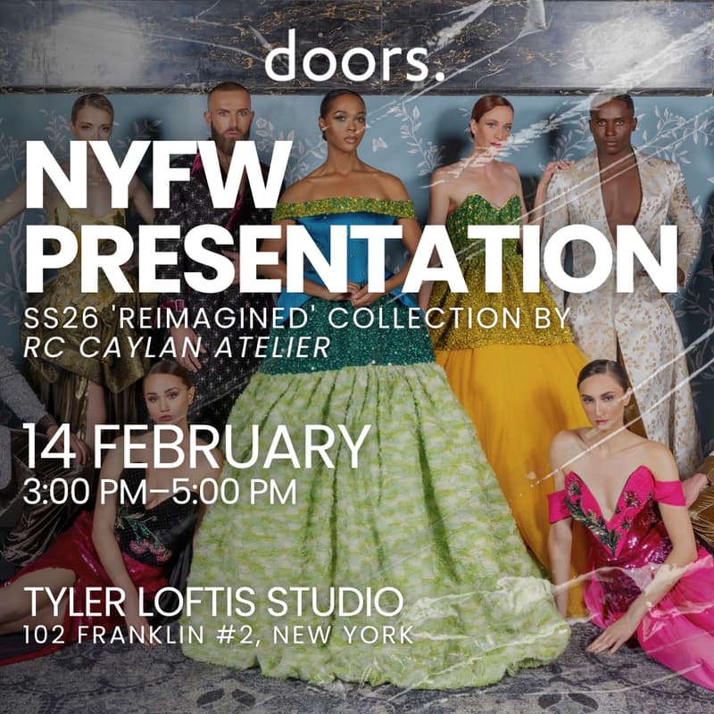 Cover Image for NYFW Presentation by RC CAYLAN ATELIER