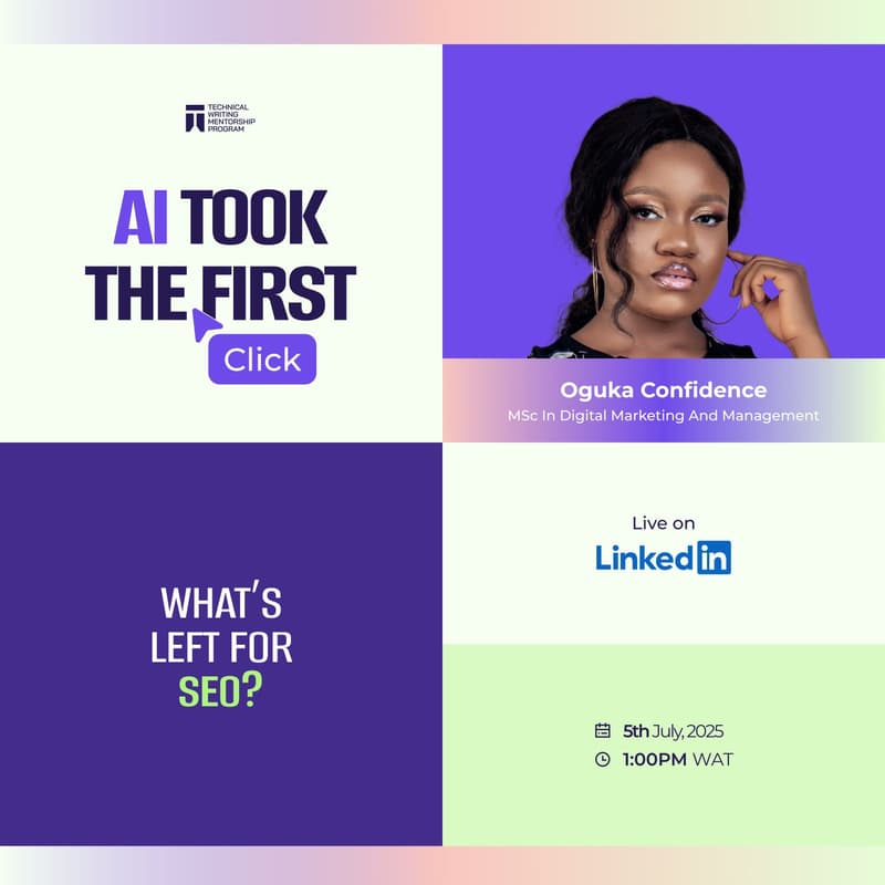 Cover Image for AI Took the First click