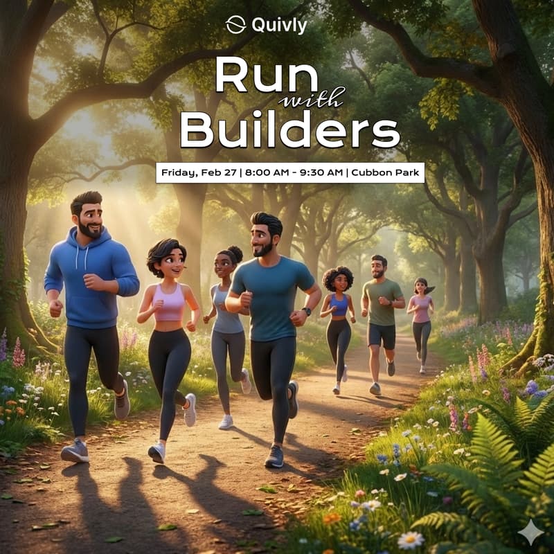 Cover Image for Run with Builders by Quivly AI
