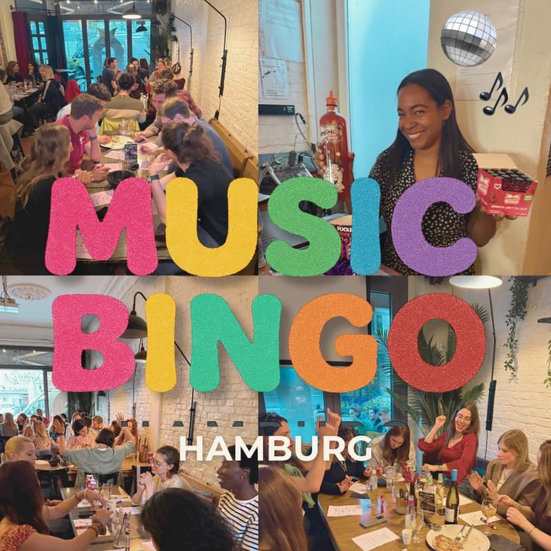 Cover Image for Music Bingo🎵🎤💃🪩