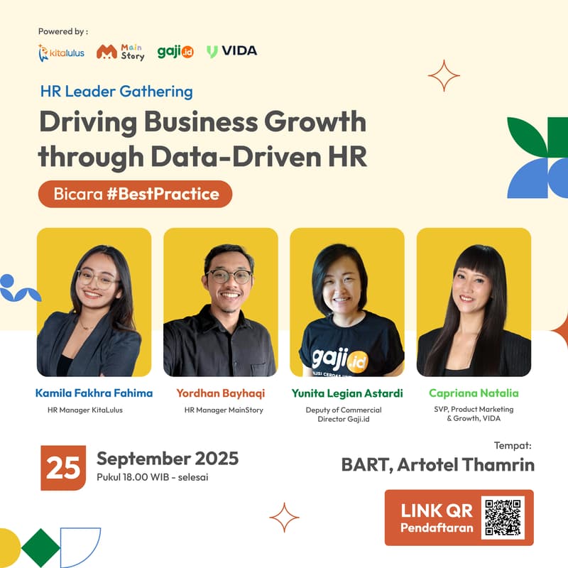 Cover Image for HR Leader Gathering: Driving Business Growth through Data-Driven HR