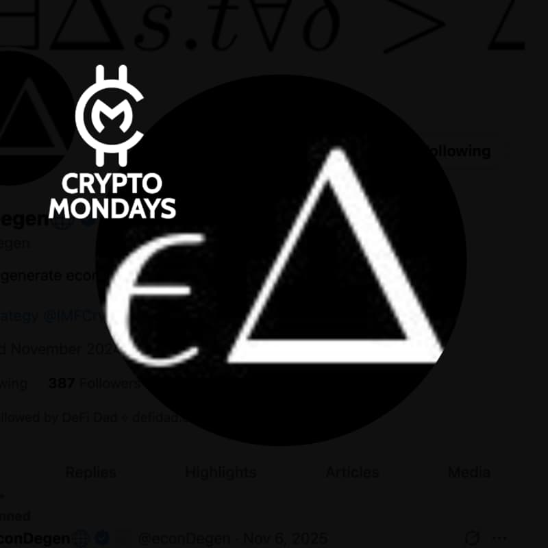 Cover Image for CryptoMondays on Zoom: A Convo With ETH Strategy, The Largest On-Chain ETH Treasury