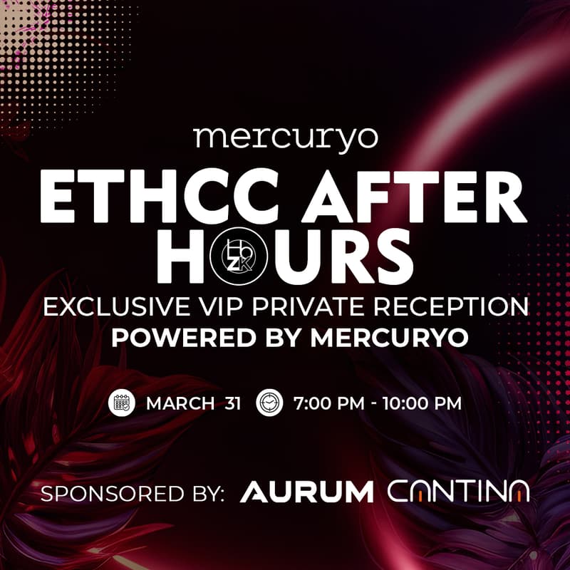 Cover Image for ETHCC After Hours with Mercuryo & Frens