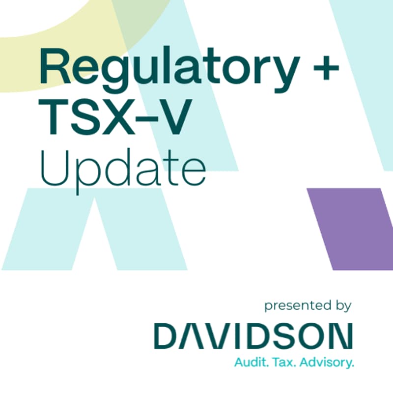 Cover Image for Regulatory + TSX-V Update