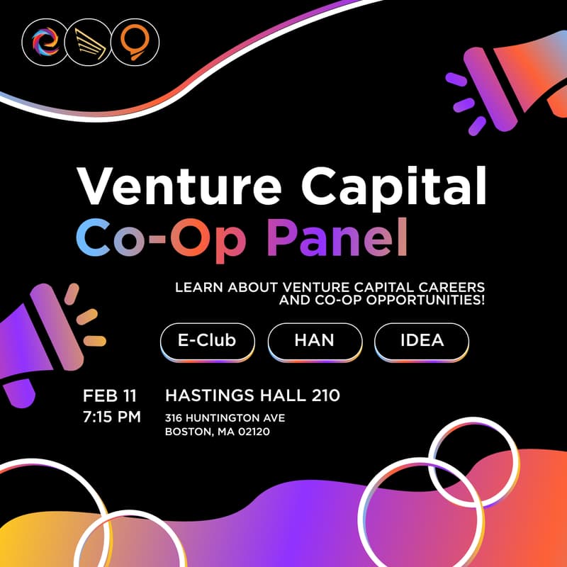 Cover Image for Breaking Into VC: Northeastern Students & Alumni Panel