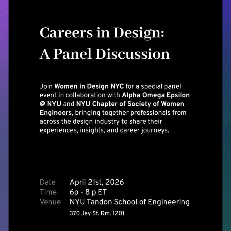 Cover Image for Careers in Design: A Panel Discussion