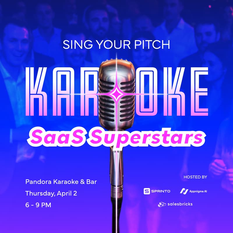 Cover Image for Sing Your Pitch:  Karaoke SaaS Superstars