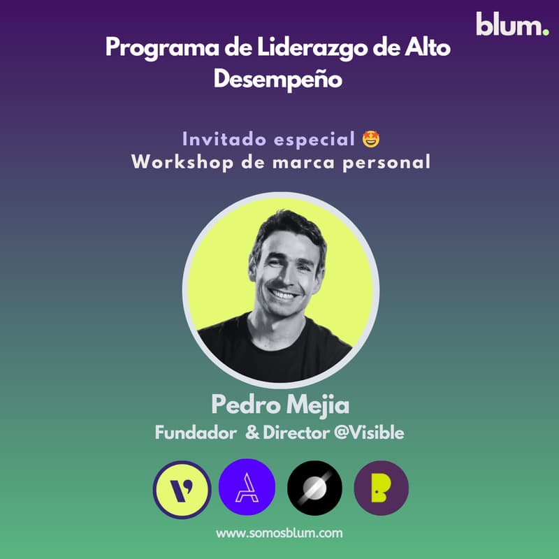 Cover Image for Blum Workshop ✨: Personal brand - "Cómo abrir puertas sin tocarlas" 🚀