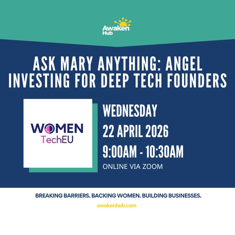 Cover Image for Ask Mary Anything: Angel Investing for Deep Tech Founders