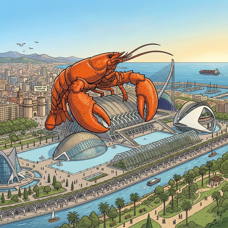 Cover Image for ClawCon Valencia: Paella de Langosta 🦞