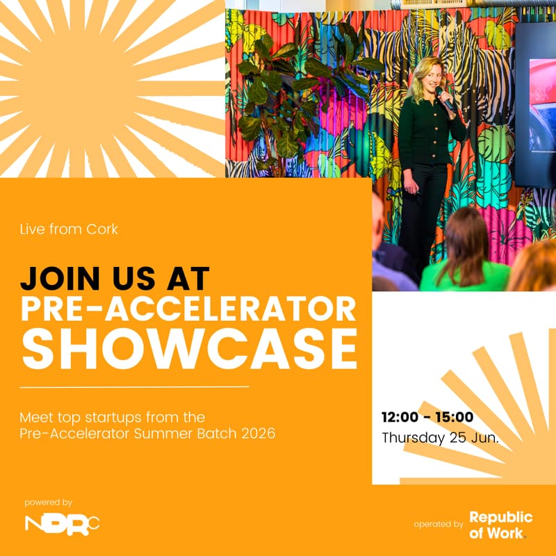Cover Image for NDRC Pre-Accelerator Showcase - Summer Batch 2026